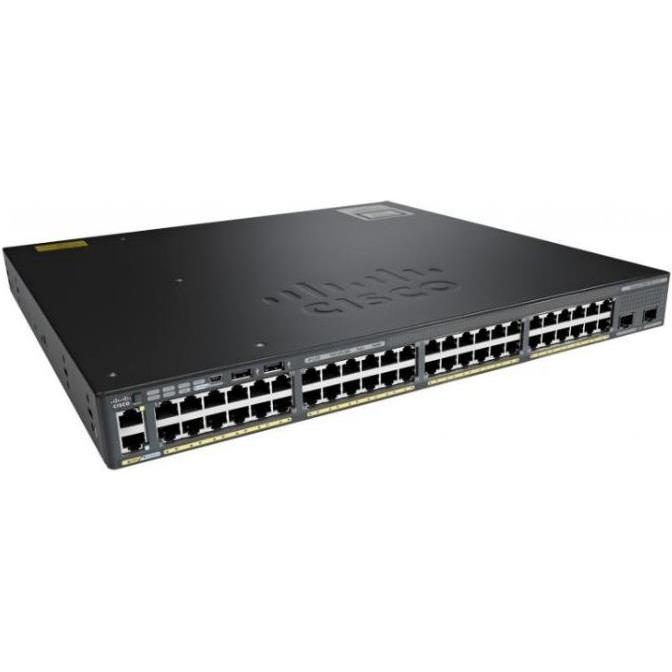 Thumbnail - Cisco C2960xr-48lps-I (48 Ports), Netzwerk Switch, Grau
