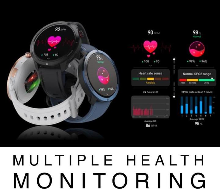 Image du produit Montre intelligente RNCF14 Szary (46 mm)