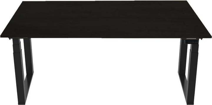 Produktbild Contini höhenverstellbarer Bürotisch 160 x 80 cm schwarz / Gestell schwarz