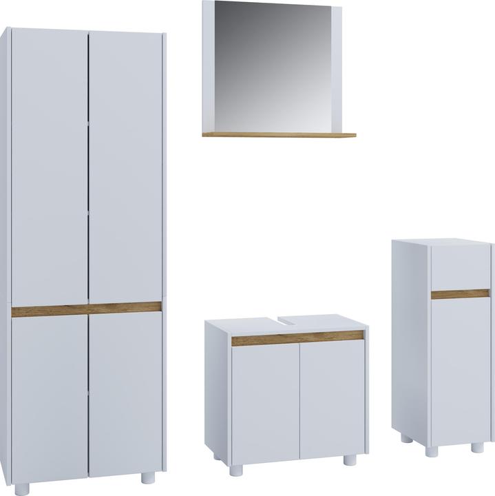 Produktbild VCM 4-tlg. Badmöbel Set Komplett Cosila L