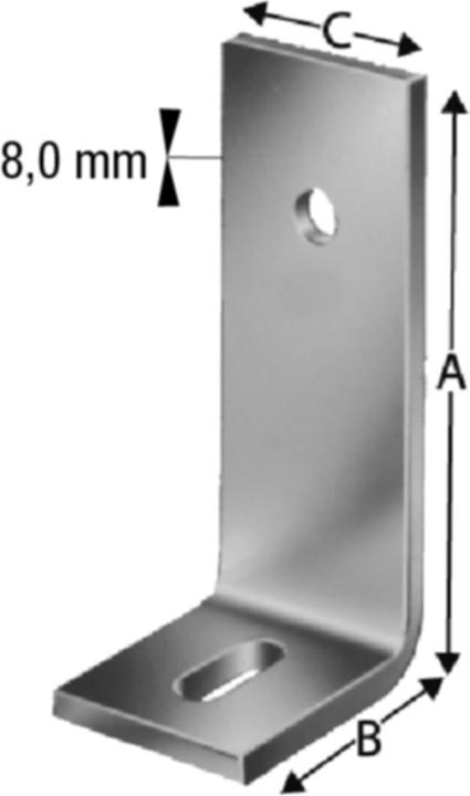 Simpson Sst Angolo di cemento (Connettori angolari, 1 pz.)