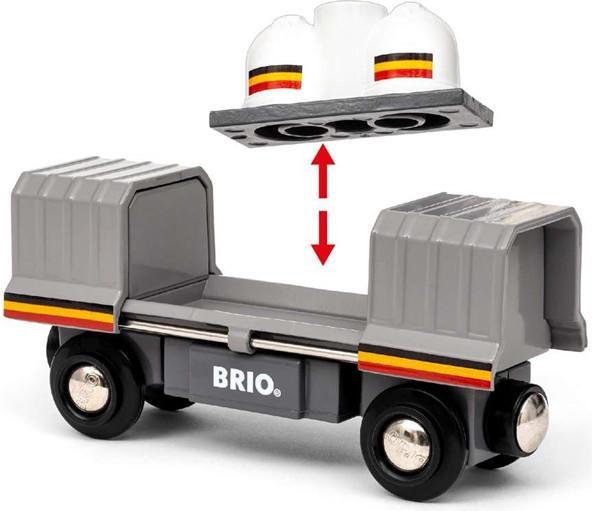 Actual product image Ravensburger BRIO World - 36089 Trains of the World Santa Fe train | Toy train for children aged 3 and over