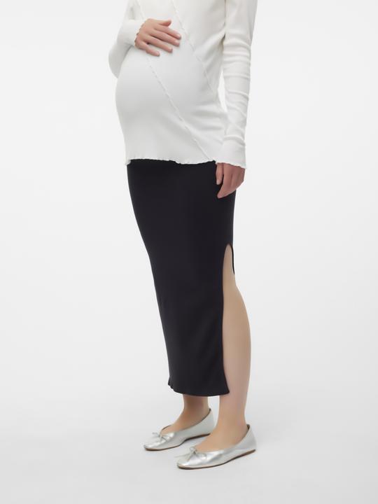 Produktbild Mamalicious Mlalanis Seamless Al Rib Skirt Hw Noos (L)