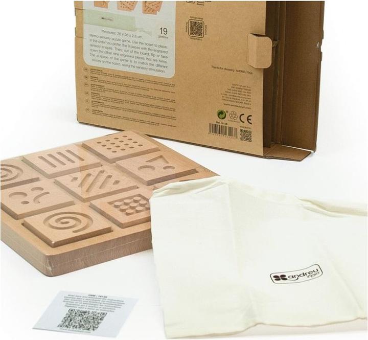 Image du produit Topbright Toys Puzzle sensoriel Memo (Multilingue)