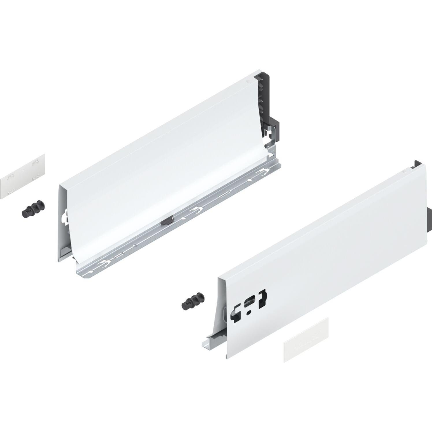 Blum, Schubladenauszüge, Flexible Schubkasten-Sets TANDEMBOX antaro K, seidenweiss