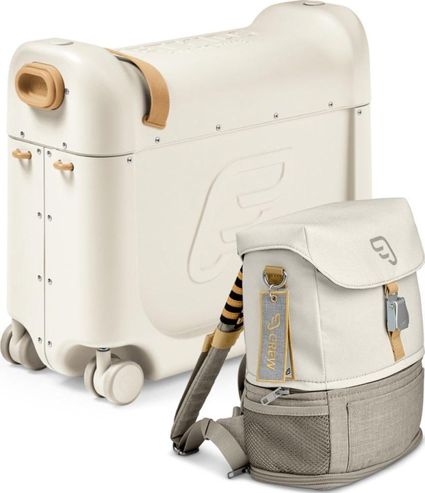 Actual product image Stokke BedBox™ + Crew BackPack™ Travel Set White/White (23 l)
