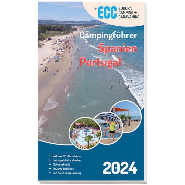 ECC Campingführer Spanien / Portugal 2024, Landkarte