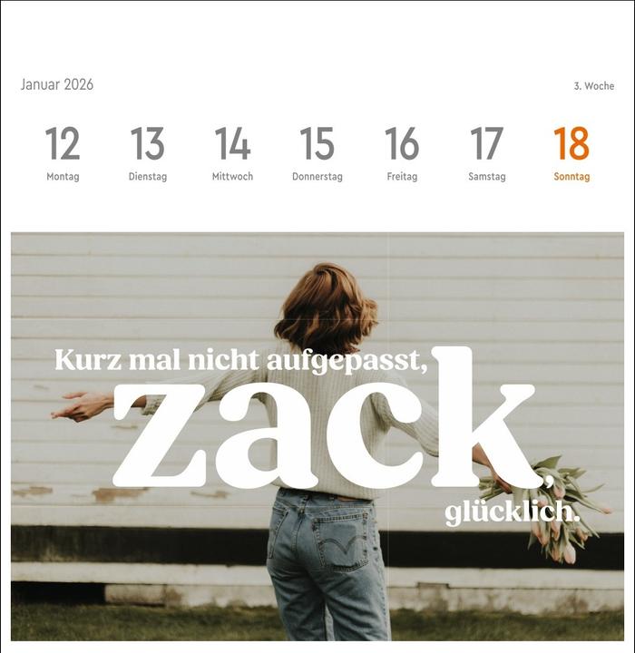 Produktbild Visual Statements Premium-Postkartenkalender 2026 (16.5 x 17.7 cm)