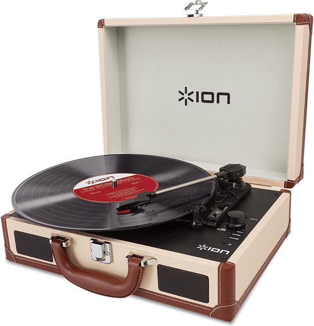 Actual product image ION Audio VINYL MOTDELUXE - Portable Suitcase Turntable