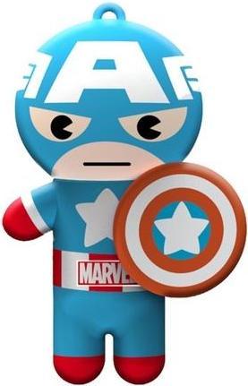 Produktbild Lip Smacker Lip Smaker - Marvel Captain America Red. White & Blue-Berry Lip Balm (Lippenbalsam)