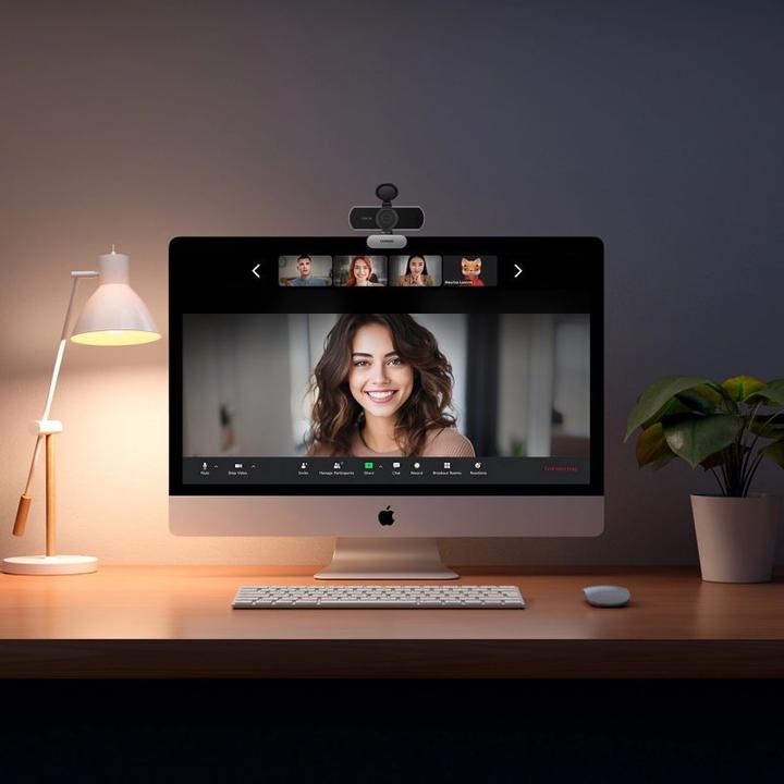 Produktbild Ugreen USB Full HD Webcam – 1080p, Dual Mics, Privacy Cover (4 Mpx)