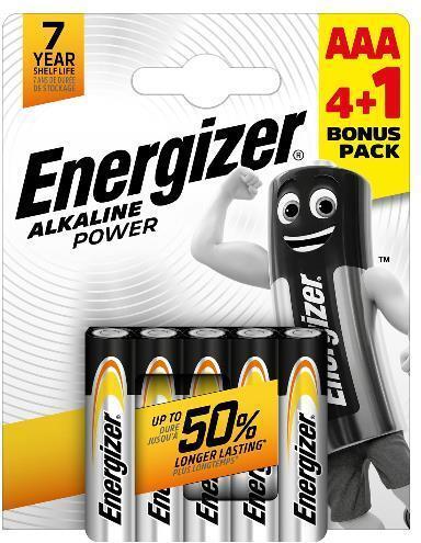 Produktbild Energizer Pack 4 1 Power AAA (5 Stk., AAA)