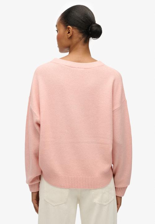 Image du produit Superdry Pull à encoulure ras du cou ample femme (M)