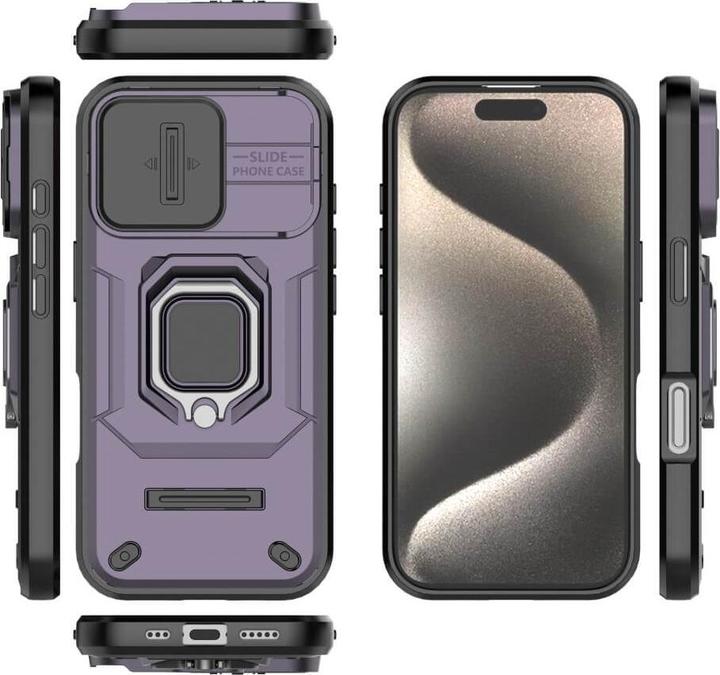 Produktbild Cover-Discount iPhone 16 Pro - Armor Case mit Kickstand (Apple iPhone 16 Pro)