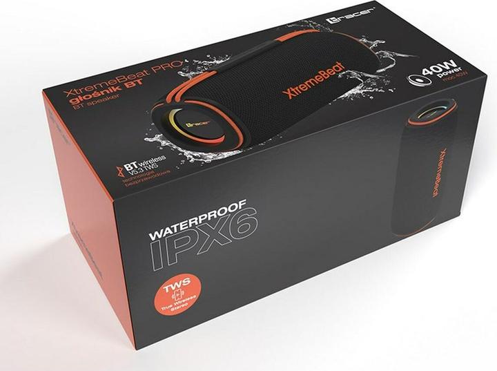 Produktbild Tracer XtremeBeat Pro TWS Tragbarer Bluetooth-Lautsprecher Schwarz 40 W (8 h)