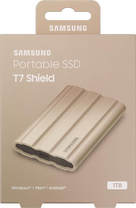 Actual product image Samsung T7 Shield (1 TB)
