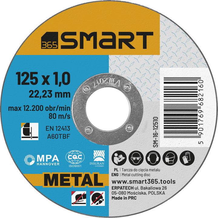 Produktbild smart Metalltrennscheibe 125 mm, 1,0 mm dick