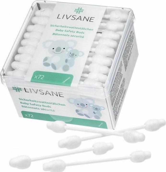 Actual product image Livsane Safety cotton swab