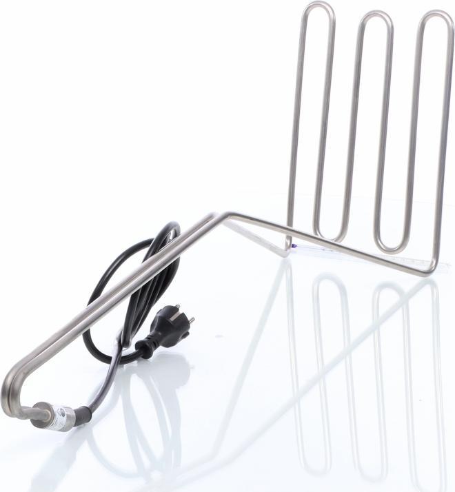 Produktbild Wiltec Speidel Edelstahl Flächentauchsieder Thermometer 3200W Steckerkabel Tauchsieder