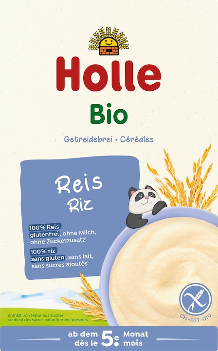 Holle Porridge di riso integrale biologico (250 g)