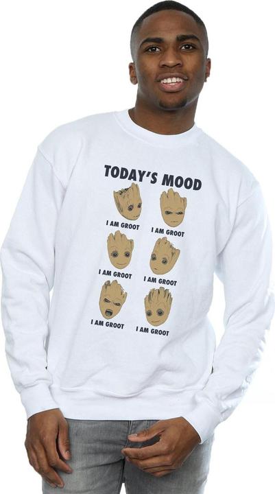 Image du produit - Sweat GUARDIANS OF THE GALAXY GROOT TODAY'S MOOD - Homme (L)
