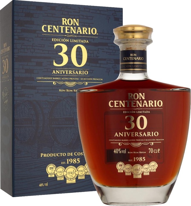 Image du produit Ron Centenario 30 Años (1 x 70 cl)