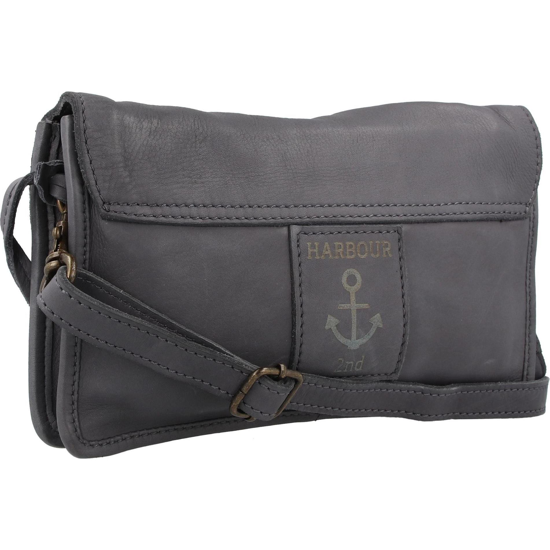 Thumbnail - Harbour 2nd, Handtasche, Anchor Love Umhängetasche Leder 22 cm, Grau