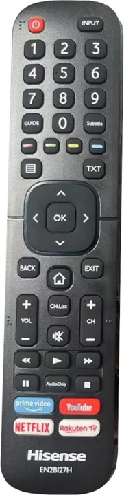 Immagine prodotto Hisense En2bi27h Fjernbetjening (Telecomando specifico per il dispositivo, Infrarossi)
