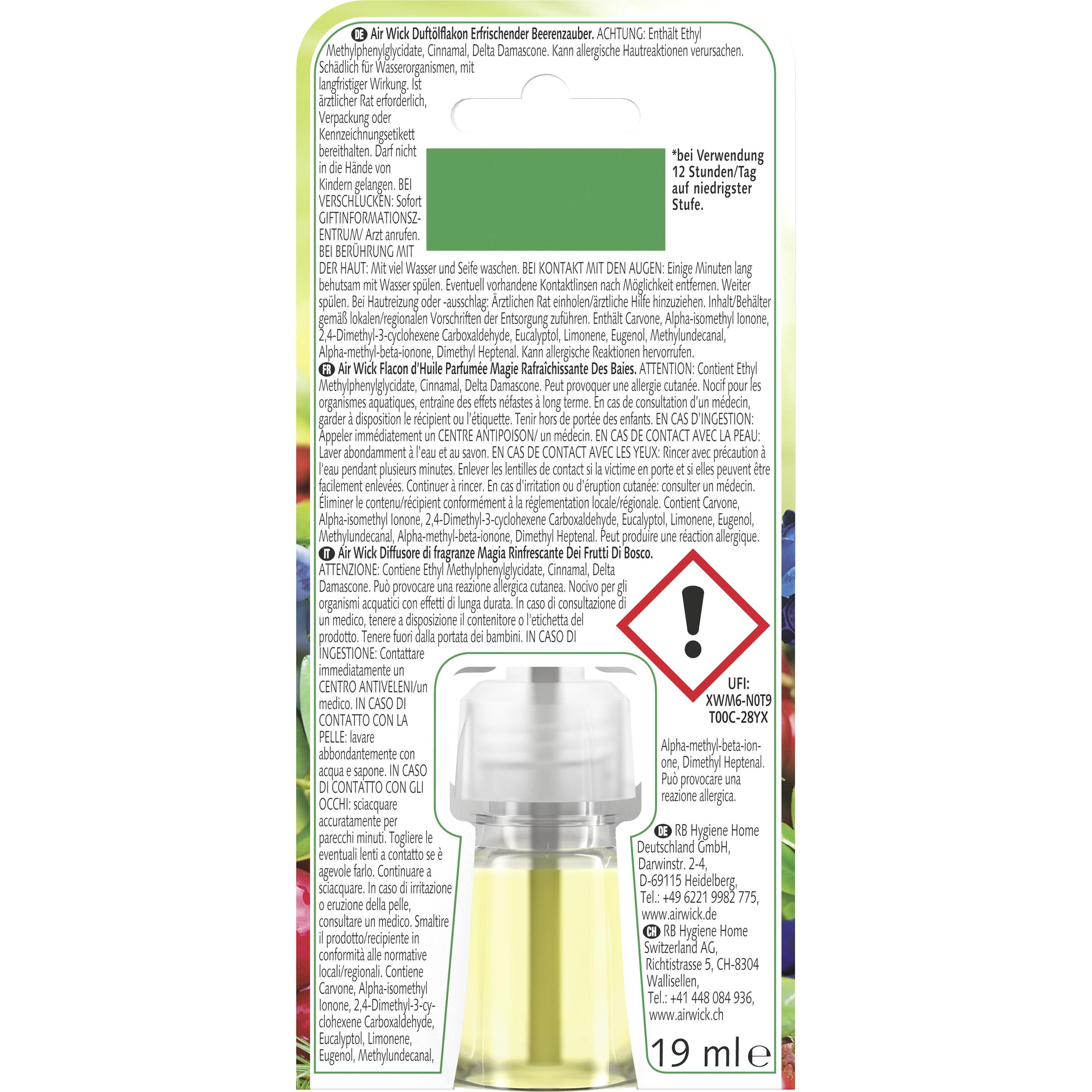 Air Wick, Lufterfrischer, Duftölflakon Nachfüller