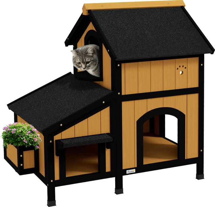 Produktbild PawHut Katzenhaus (Katze)