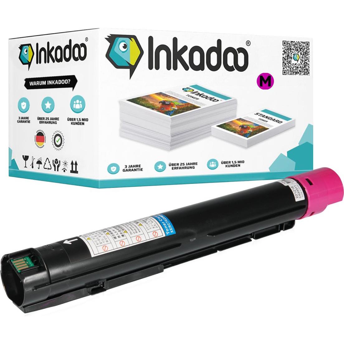 Thumbnail - Inkadoo, Toner, Kompatibel Toner für Xerox 106R0373x Tonerkartusche (M)