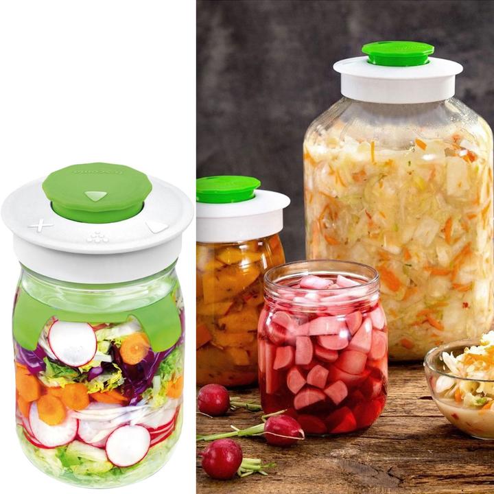 Actual product image Tescoma Fermentation jar with vent valve, 1 litre (1 pcs., 1 l)