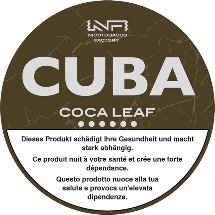 Produktbild Cuba Coca Leaf (Nicotine Pouches, 50 mg)