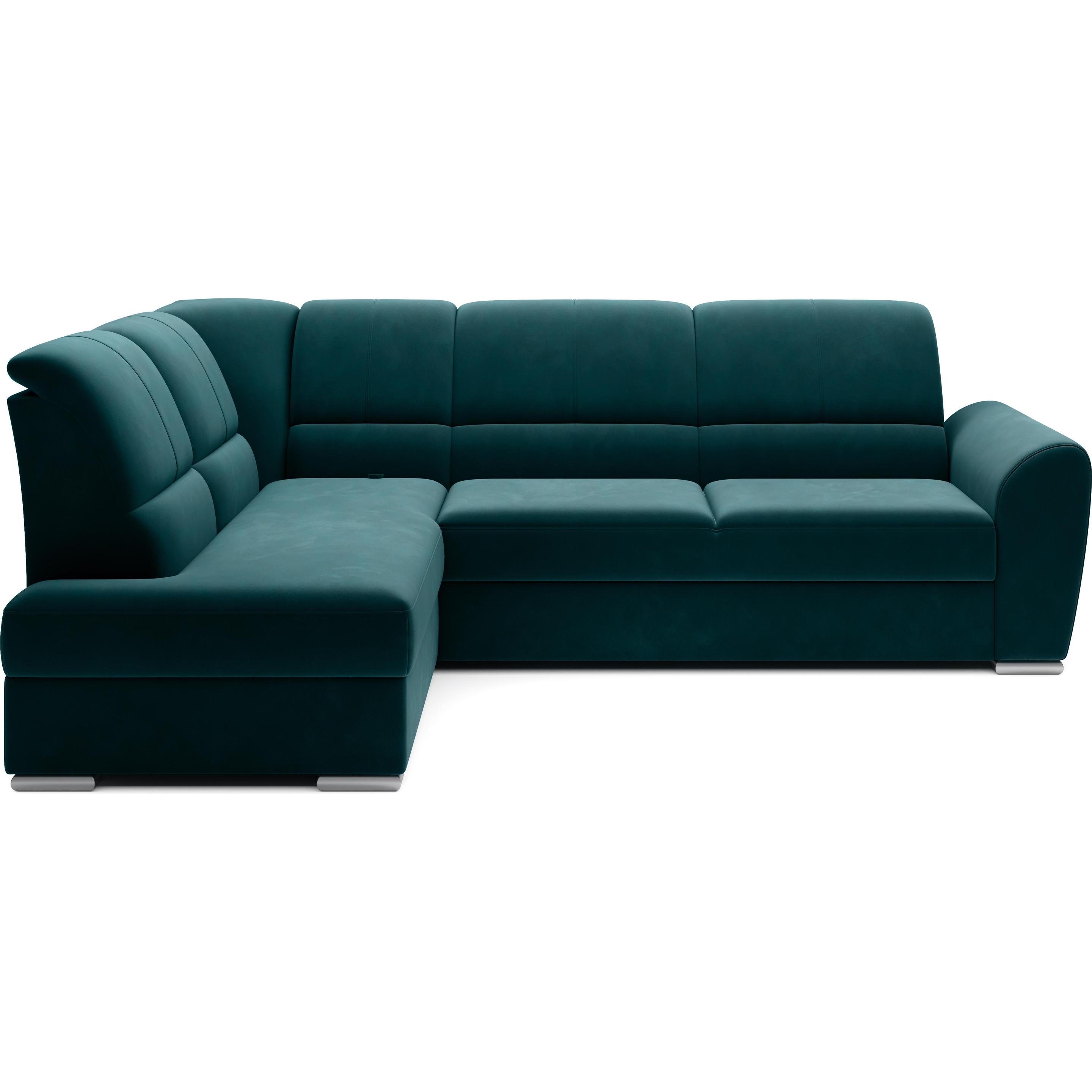 ELTAP, Sofa, Siber (Ecksofa, 3-Sitzer, Bettsofa)