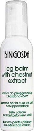 BingoSpa Balm with Horse Chestnut Extract for Heavy and Swollen Legs 135g (Foot cream & foot gel, 2 ml)