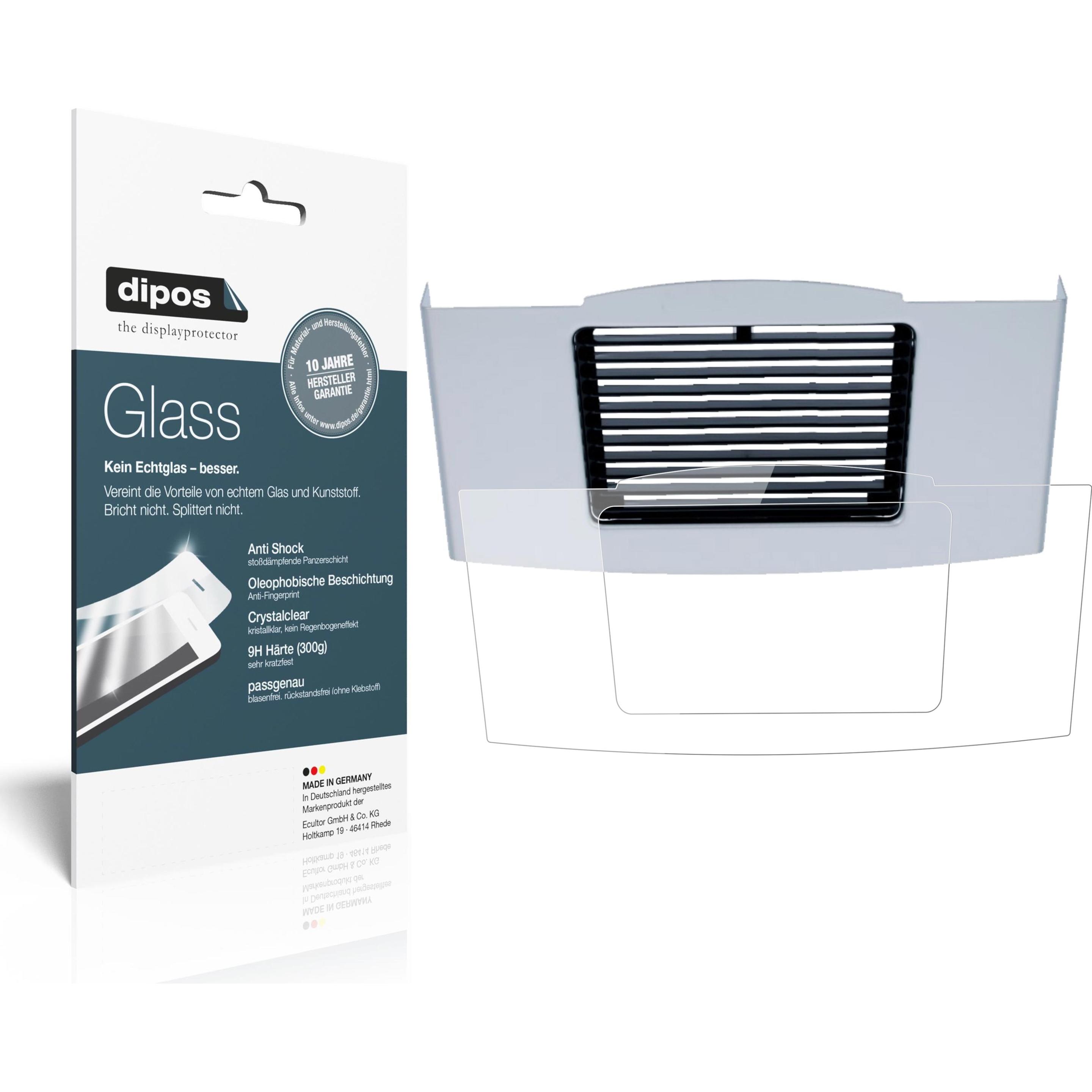 Dipos Displayschutz Anti-Shock, Zubehör Kaffeemaschinen, Transparent