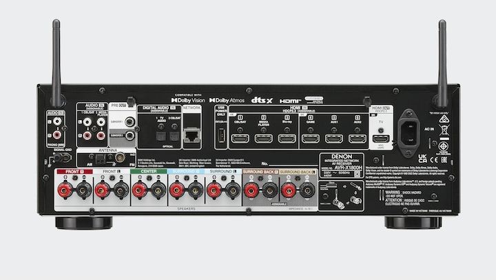 Actual product image Denon AVR X1800H (7.2 channels, FM)
