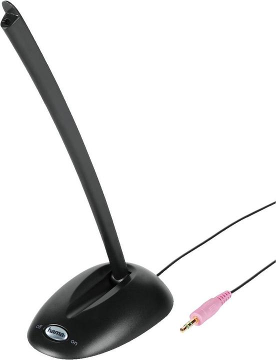 Actual product image Hama Desktop Microphone, Condenser, 3.5mm Jack