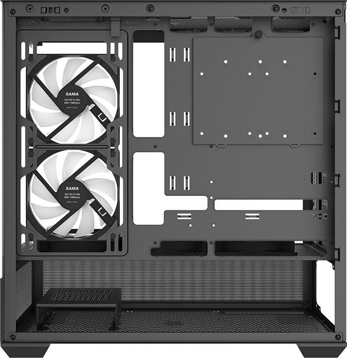 Produktbild Sama Gears V40, Black ATX Mid-tower Case (ATX, ITX, Micro ATX (mATX))