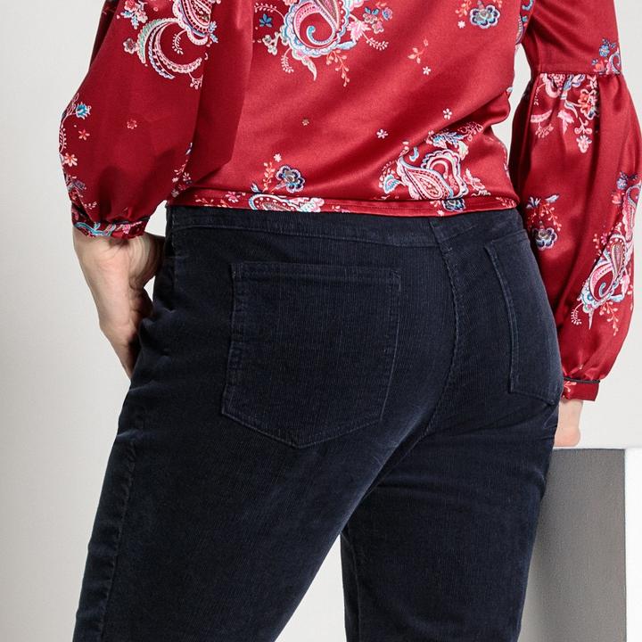 Actual product image Anne Weyburn Corduroy trousers with stretch (36)