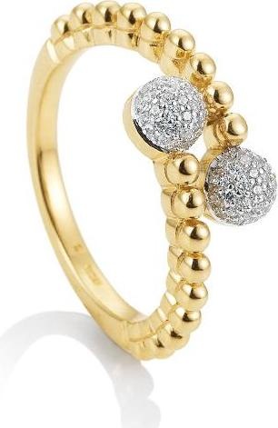 Produktbild Breuning RING - BRILL. 0,31 Ct. H/si (56, 750/18 K Gold)