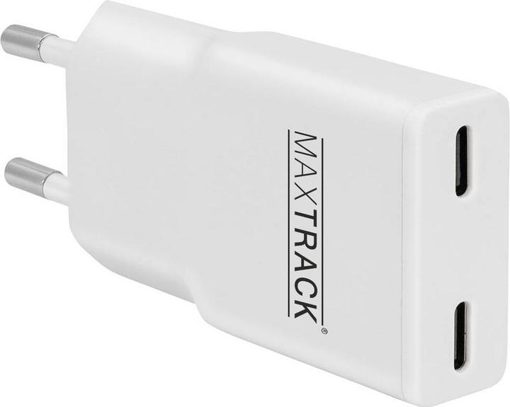 Produktbild Maxtrack USB-C Fast Charger (30 W, 2 Ports)