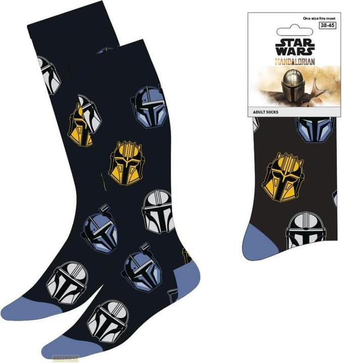 Cerdá Star Wars: The Mandalorian Socken Helmets 38-45 (Single pack, 38 - 45)