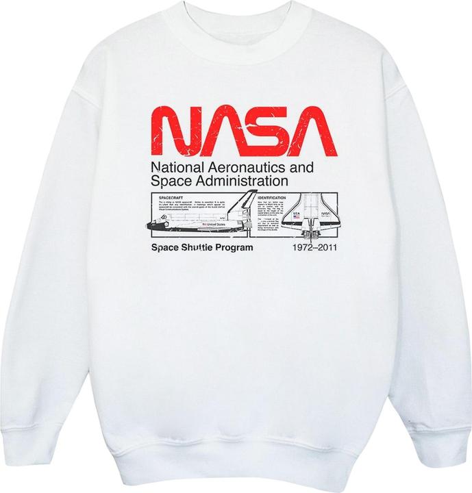 Immagine prodotto Nasa Felpa Navetta Spaziale Ragazzi (128)