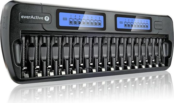 Produktbild Everactive Charger NC-1600 (No data) (1 Stk., AAA, AA, 1100 mAh, Ladegerät ohne Akku)