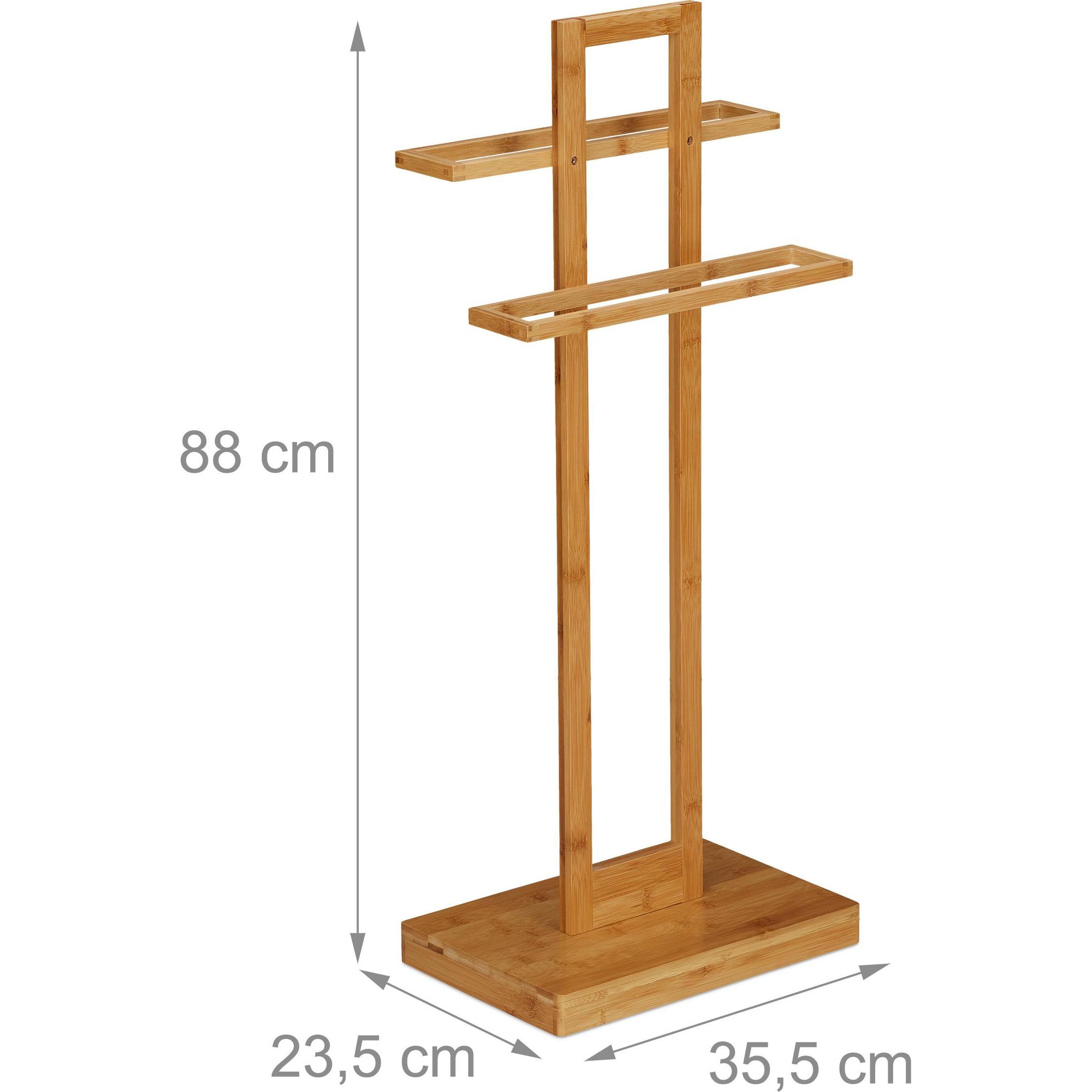 Thumbnail - Relaxdays, Handtuchhalter + Handtuchhaken, Handtuchhalter