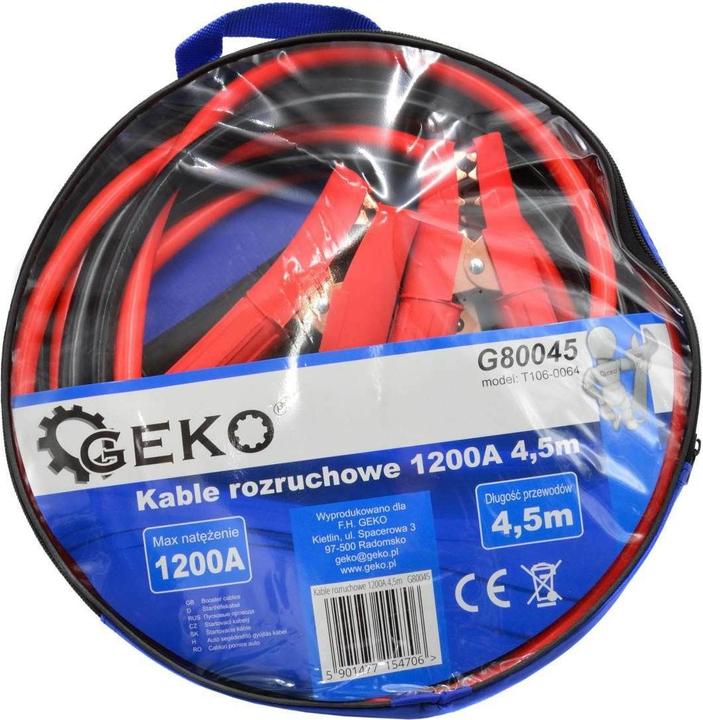 Actual product image GEKO Starter cable 1200A 4,5m (1200 A)