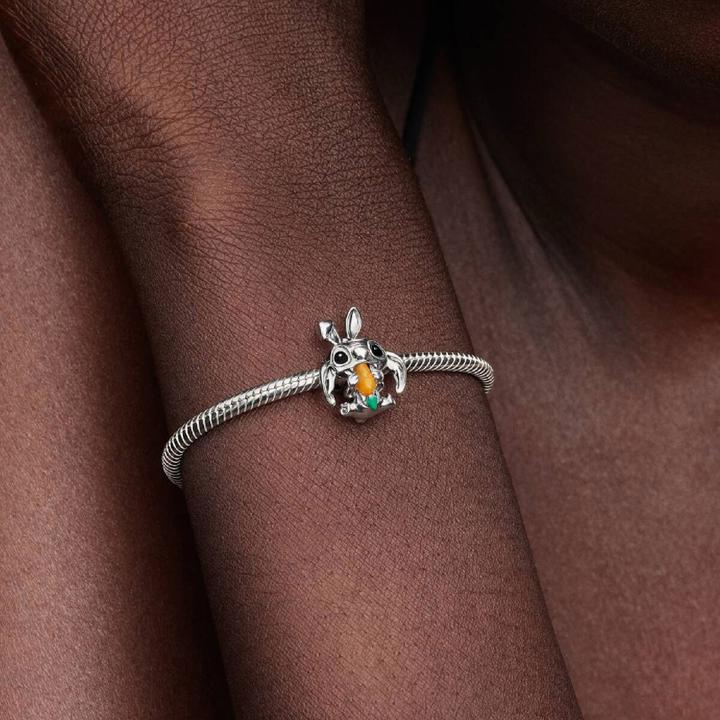 Image du produit Pandora Stitch Osterhasen (Argent 925, Émail)