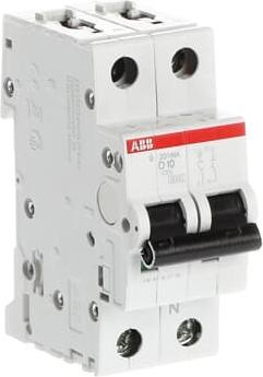 Actual product image ABB S201-D10NA Automatic circuit breaker D-Char., 6 2CDS251103R0101