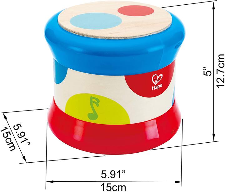 Image du produit Hape Bébé tambour